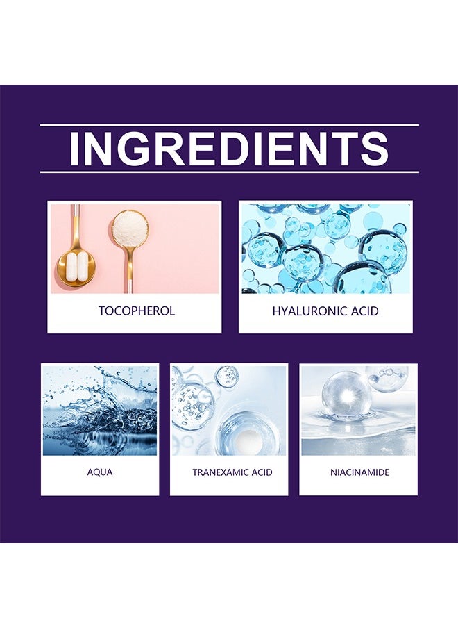 Dark Spot Corrector Serum -  Contains Salicylic Acid Niacinamide Facial Dark Spot Remover to Brightening Skin Tone Moisturizing Repair and Improve Facial Dull Moisturizing Essence, 30ml