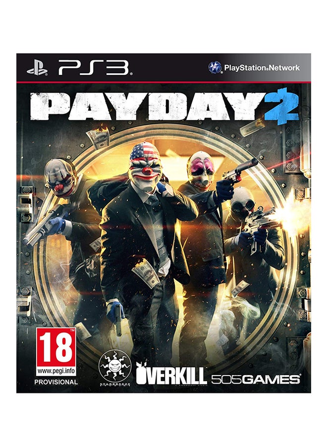 Payday 2 (Intl Version) - Action & Shooter - PlayStation 3 (PS3)