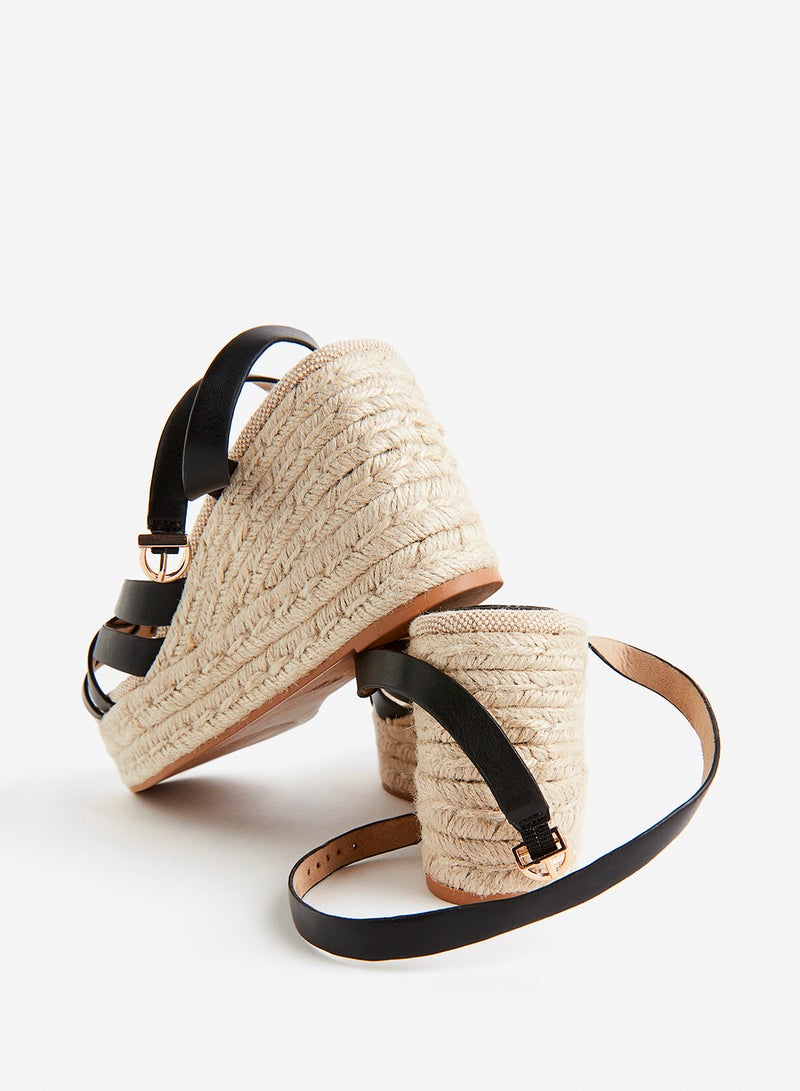 Wedge-Heeled Espadrilles