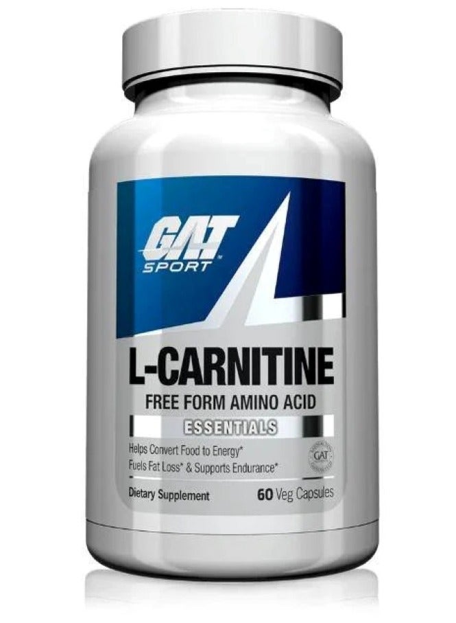 L-Carnitine Dietary Supplement - 60 Capsules