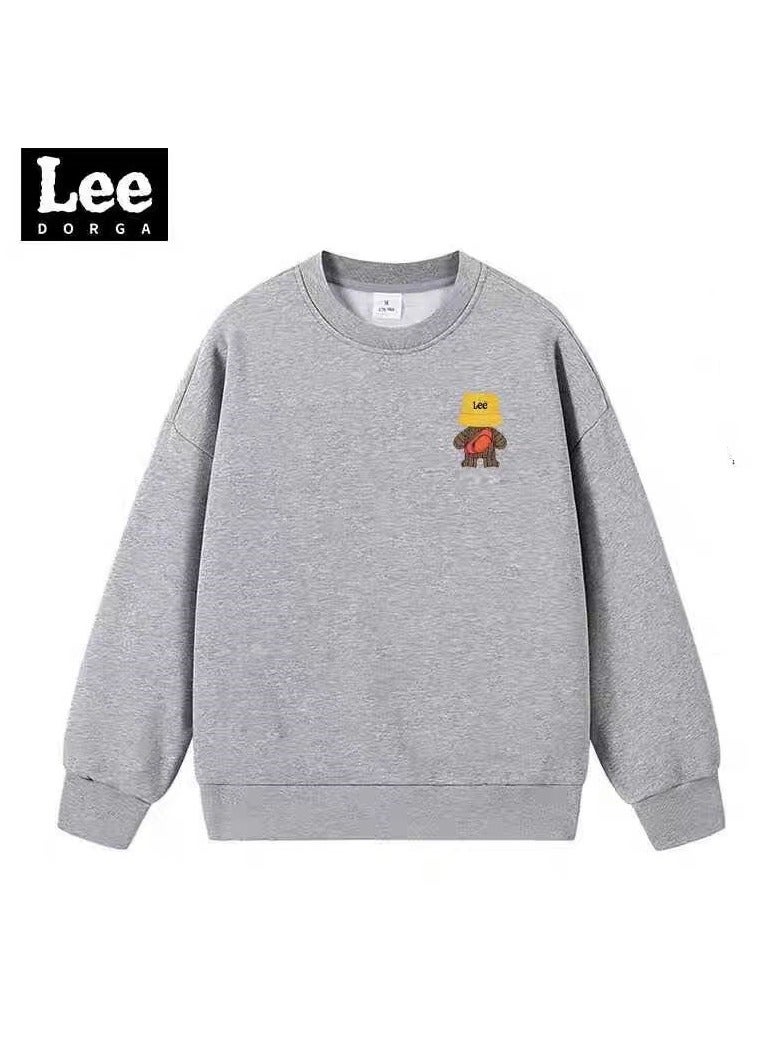 Lee Brand Hoodie Loose Casual Round Neck Long Sleeved Hoodie