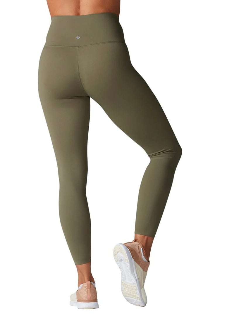 HIGH WAISTED 7/8 TIGHT OLIVE SMALL