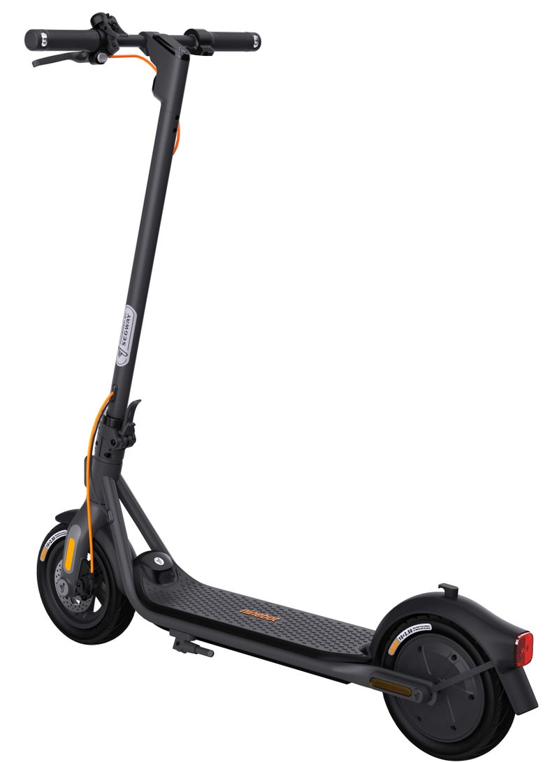 Segway F2 Plus Electric Scooter, Three Speed Modes 25 km/h Fast Scooter, 55 km Long Range & 800W Powerful Motor, Smart App & Traction Control System, 120 kg Rider Limit Electric Scooter For Adult