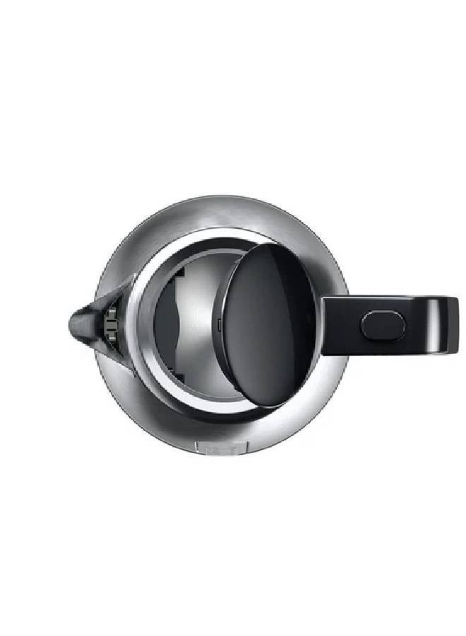 Braun PurShine Water kettle, 2200 Watts, 1.7L Capacity - Black\Silver 1.7 L 2200 W WK1500 Black\Silver