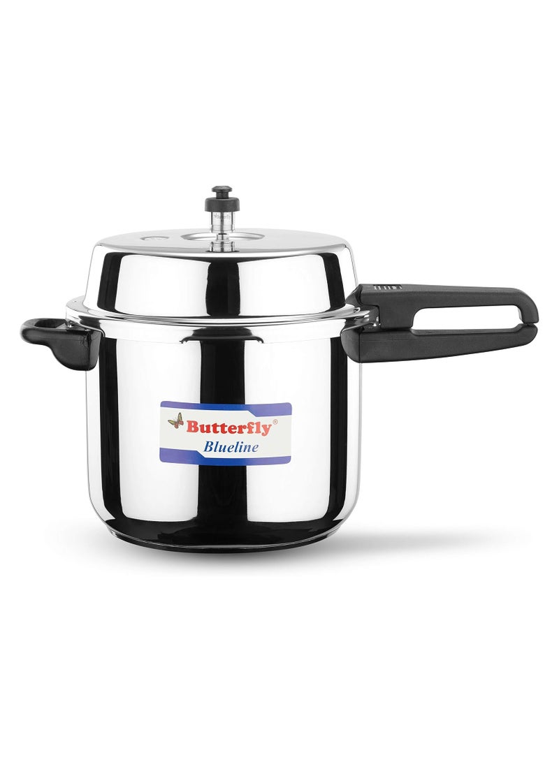 Butterfly BL-10L Blue Line Stainless Steel Pressure Cooker, 10-Liter