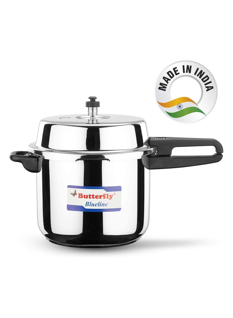 Butterfly BL-10L Blue Line Stainless Steel Pressure Cooker, 10-Liter