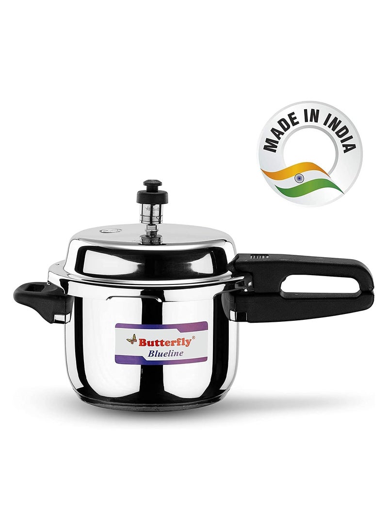 Butterfly bl-3l blue line stainless steel pressure cooker, 3-liter