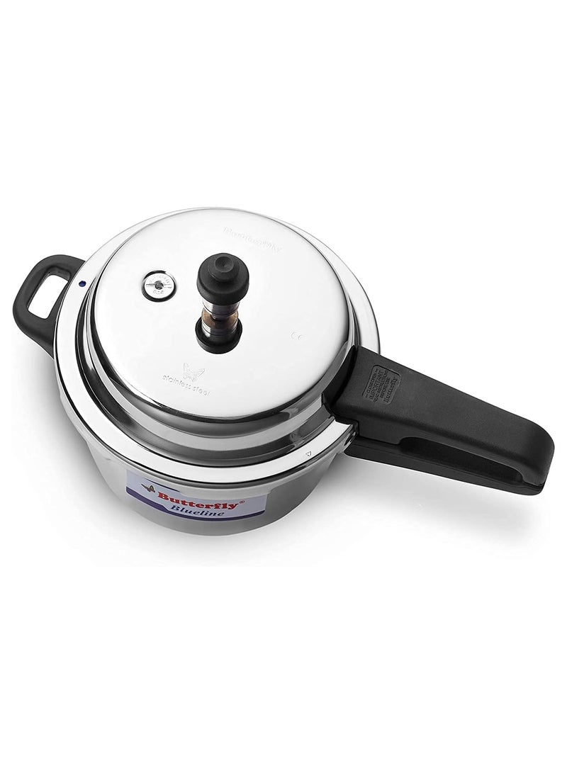 Butterfly bl-3l blue line stainless steel pressure cooker, 3-liter