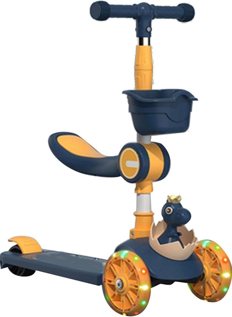 New 3 Wheel Kick Scooter For Kids with Adjustable Height From 3 to 16 Year-Old