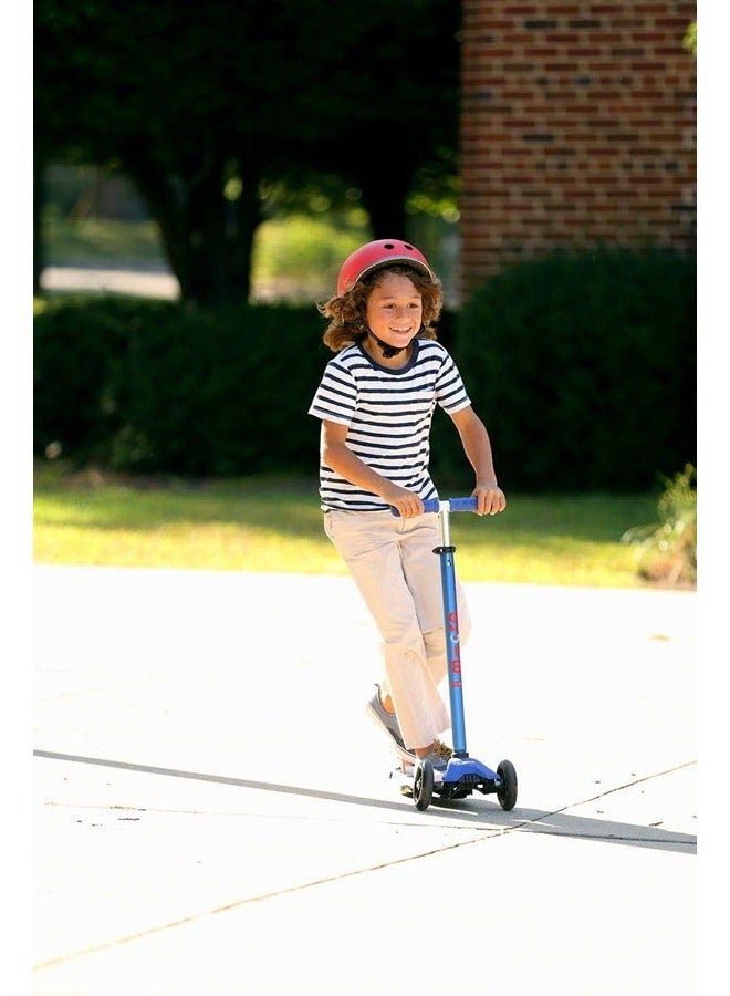 Micro Maxi Deluxe Blue Maxi Scooter | Maxi Deluxe Scooter | Scooters | Scooter for Boys | Scooter for Kids | Kids Scooter | Outdoor Scooter| Ride on Scooter | Scooter for Girls