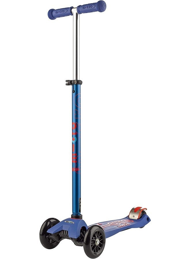 Micro Maxi Deluxe Blue Maxi Scooter | Maxi Deluxe Scooter | Scooters | Scooter for Boys | Scooter for Kids | Kids Scooter | Outdoor Scooter| Ride on Scooter | Scooter for Girls