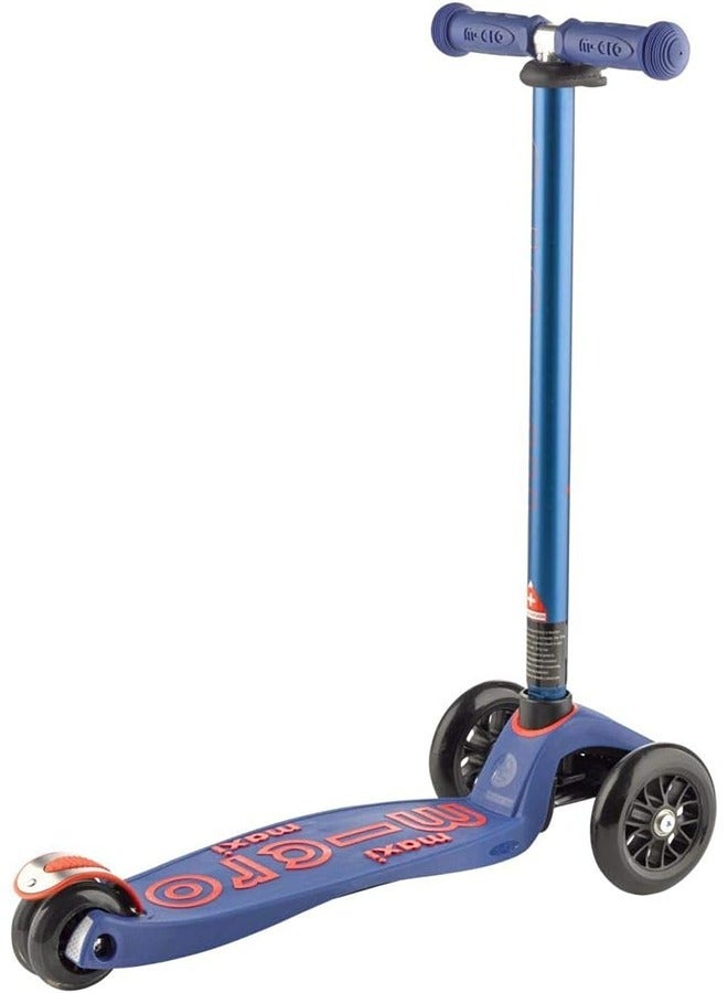 Micro Maxi Deluxe Blue Maxi Scooter | Maxi Deluxe Scooter | Scooters | Scooter for Boys | Scooter for Kids | Kids Scooter | Outdoor Scooter| Ride on Scooter | Scooter for Girls