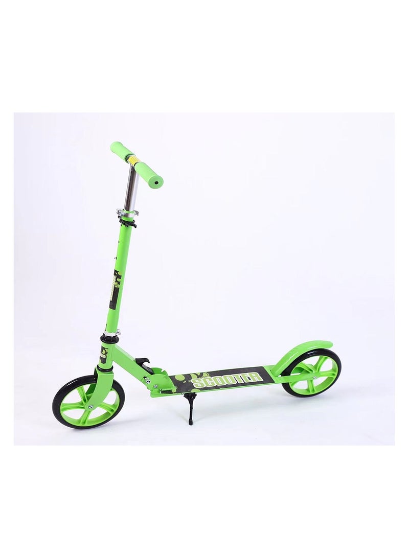 All Iron Narrow Plate Adult Scooter with 200mm PU Wheels-Assorted