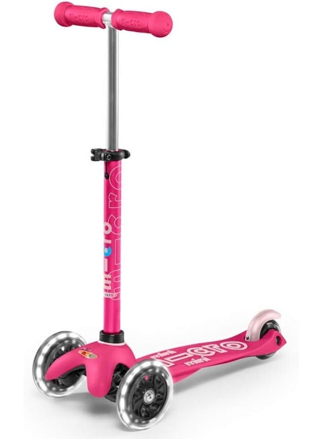 Micro Mini Scooter with LED (Pink) | Scooter for Kids | Kids Scooter | Scooters