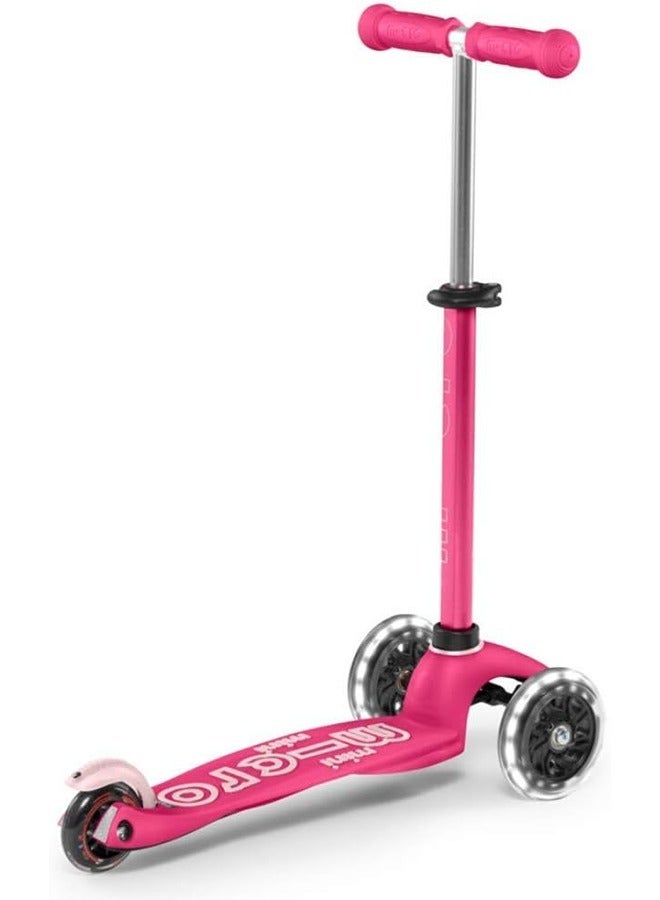 Micro Mini Scooter with LED (Pink) | Scooter for Kids | Kids Scooter | Scooters