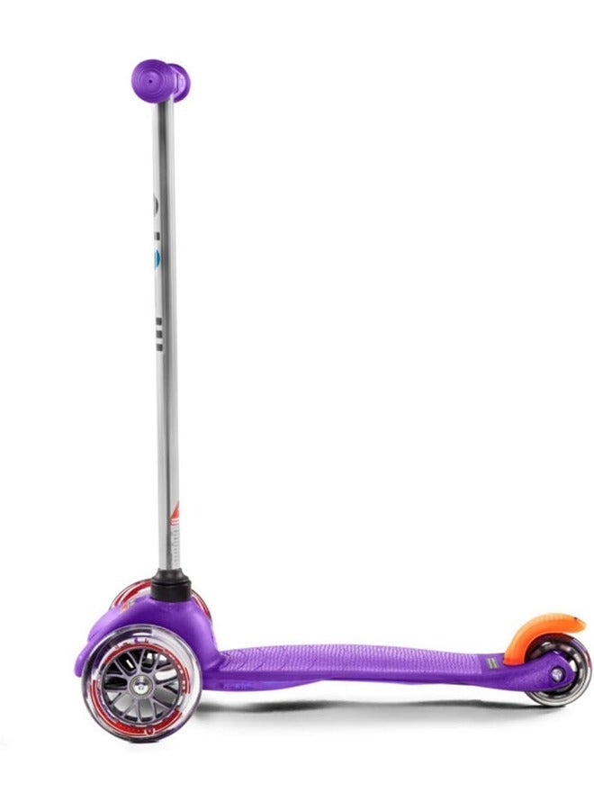 Micro Kickboard - Mini Original - Three Wheeled, Lean-to-Steer Swiss-Designed Micro Scooter for Toddlers & Children with Non-Marking Wheels for Ages 2-5 (Purple)