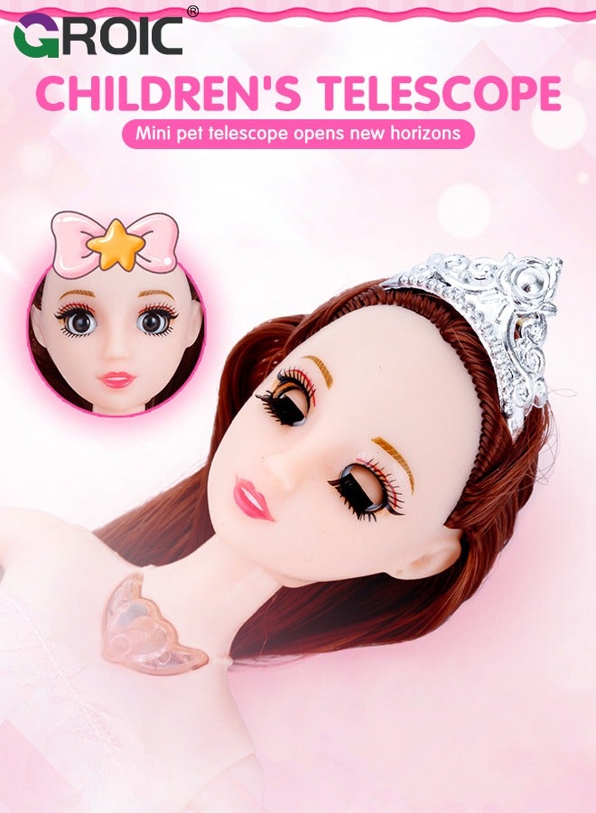 Doll Closet Wardrobe, Barbi Closet Girl Toys for Doll Clothes and Accessories Storage, Doll Clothes and Accessories Doll for Girls, Dress up Doll Toys Include Clothes Dresses, Shoes, Bags, Etc