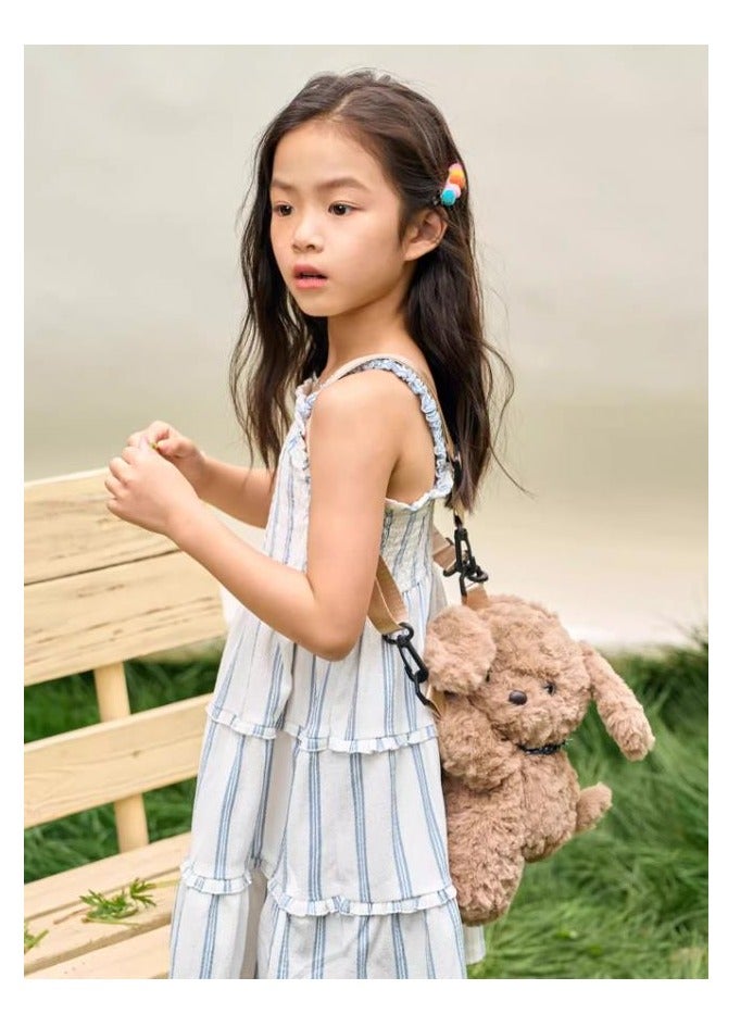 Children's Plush Toy Backpack Crossbody Bag