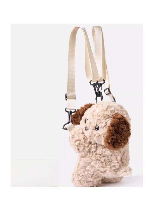 Children's Plush Toy Backpack Crossbody Bag