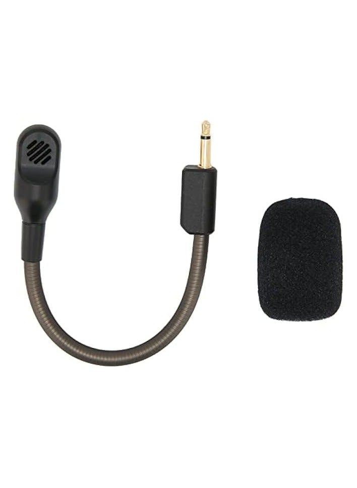 Replacement Microphone for Blackshark V2, 3.5mm Male Plug Detachable Microphone Boom Gaming Headsets Noise Cancelling Replacement Mic, Plug and Play & Wide Compatibility