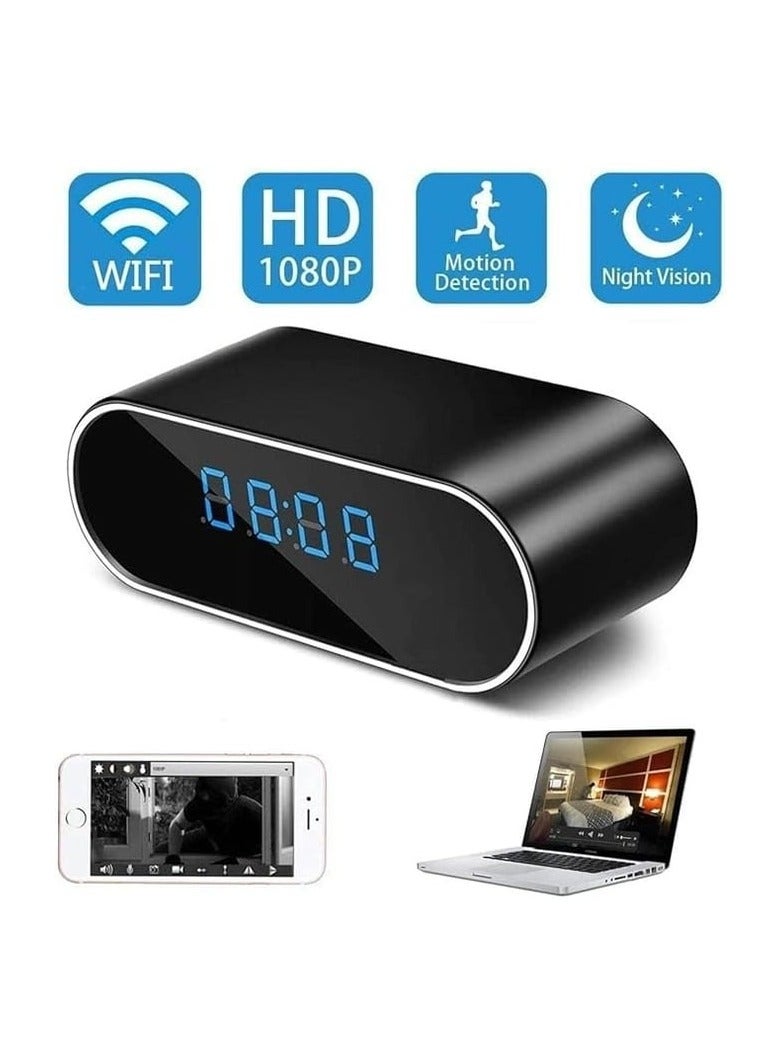 Hidden Camera Clock Hd 1080 Wifi Alarm Clock Camera