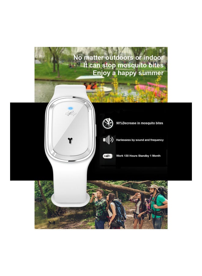 Waterproof Ultrasonic Mosquito Repellent Bracelet