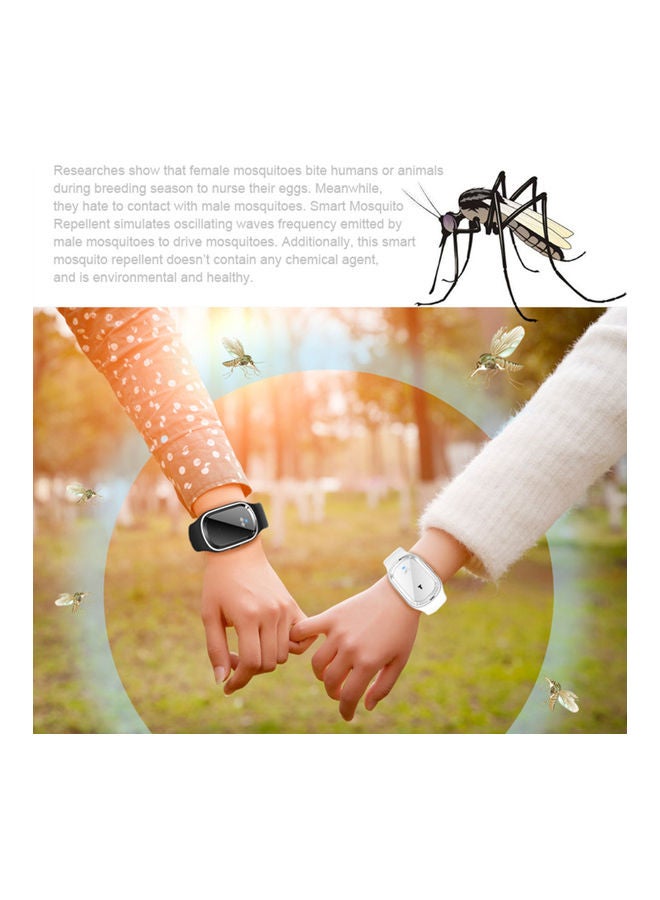 Waterproof Ultrasonic Mosquito Repellent Bracelet