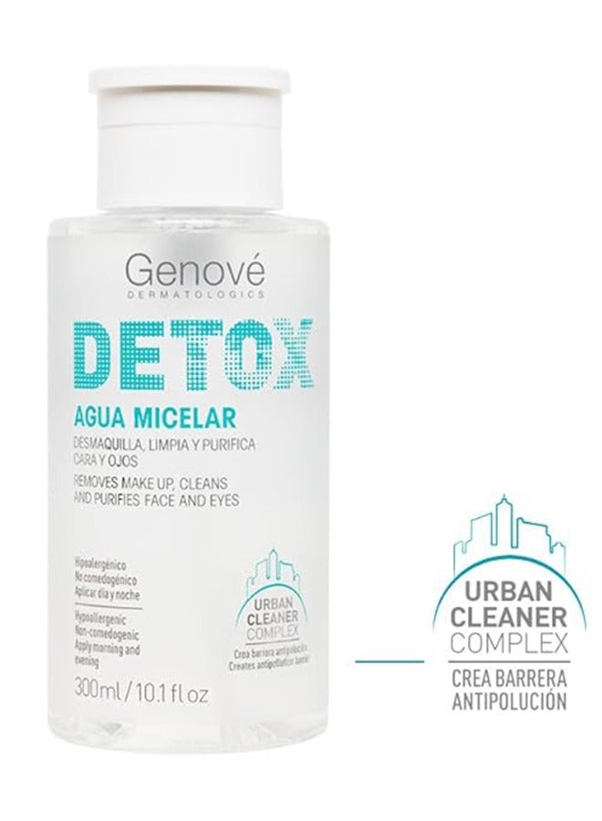 Genove Detox Micelar Makeup Remover Anti-pollution Detox 300ML