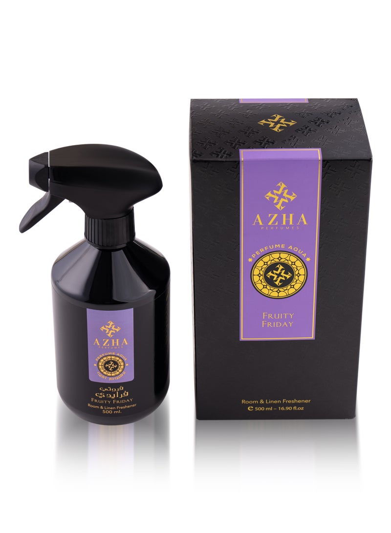 Azha Perfumes - Fruity Friday Room & Linen Freshener 500 ml