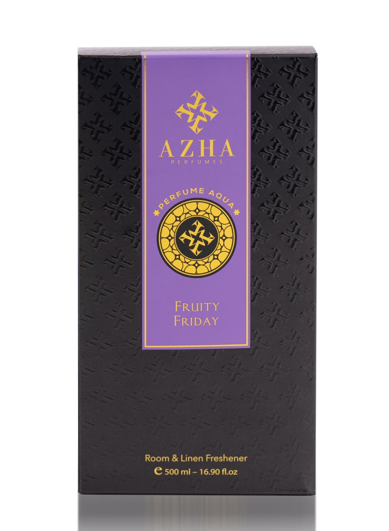 Azha Perfumes - Fruity Friday Room & Linen Freshener 500 ml