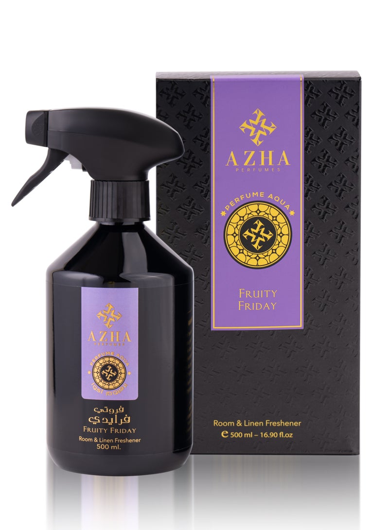 Azha Perfumes - Fruity Friday Room & Linen Freshener 500 ml