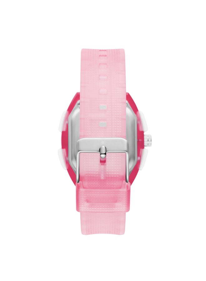 Kids Analog-Digital Rose Gold Dial Watch - A24803-PPPP