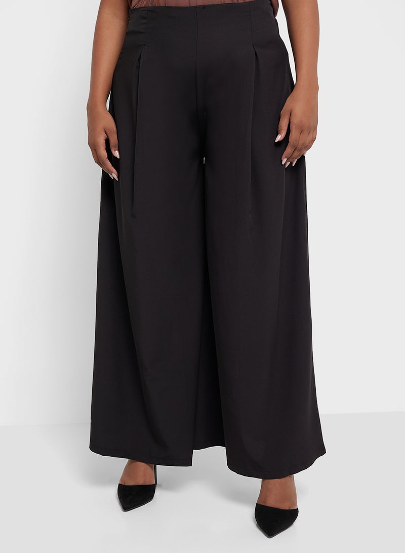 High Waist Flared Pants