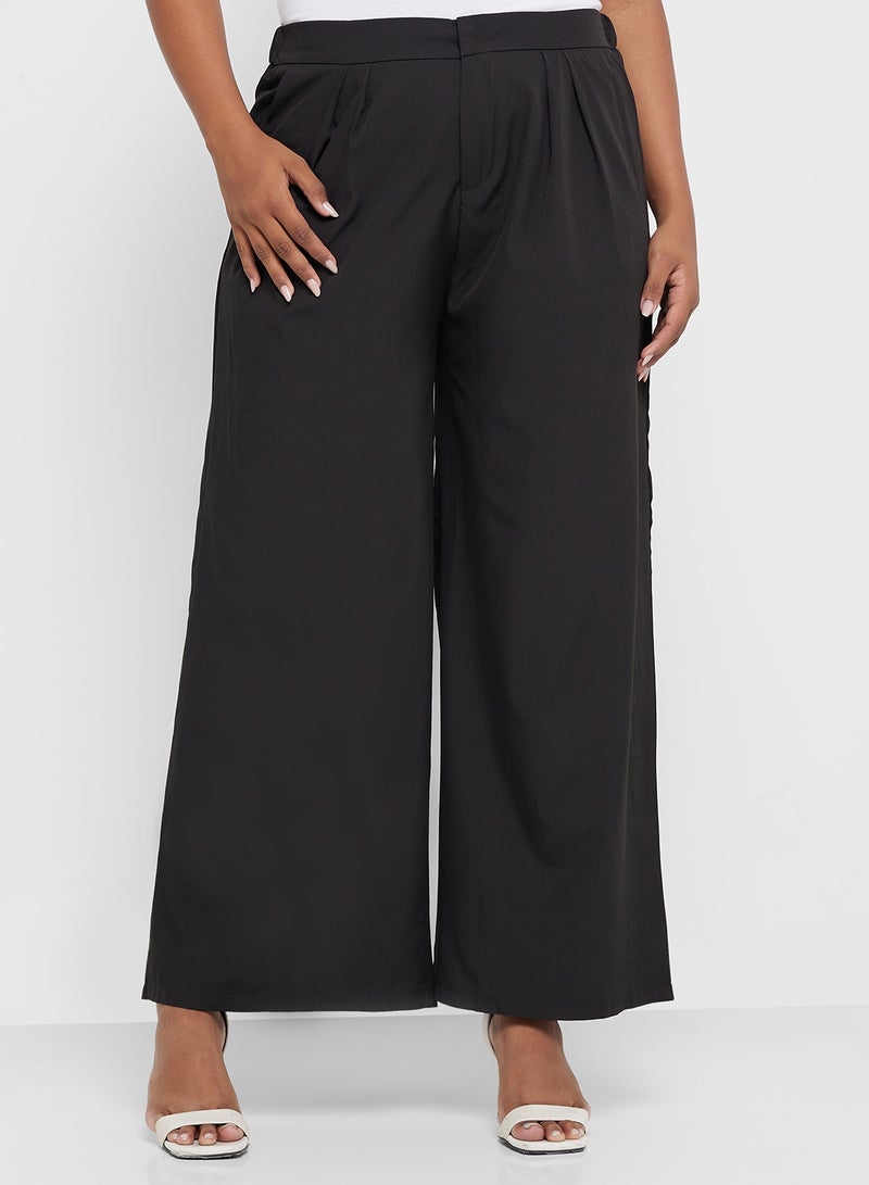 High Waisted Wide Leg Pants