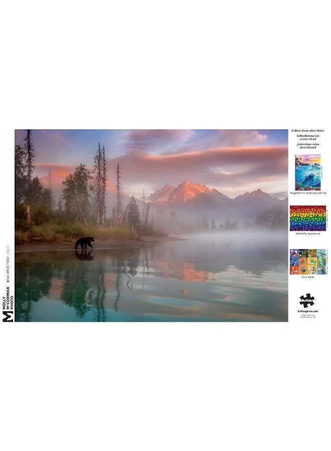 Buffalo Games  Molly McCormick  Bear Reflection  500 Piece Jigsaw Puzzle for Adults Challenging Puzzle Perfect for Game Nights  Finished Puzzle Size is 2125 x 1500