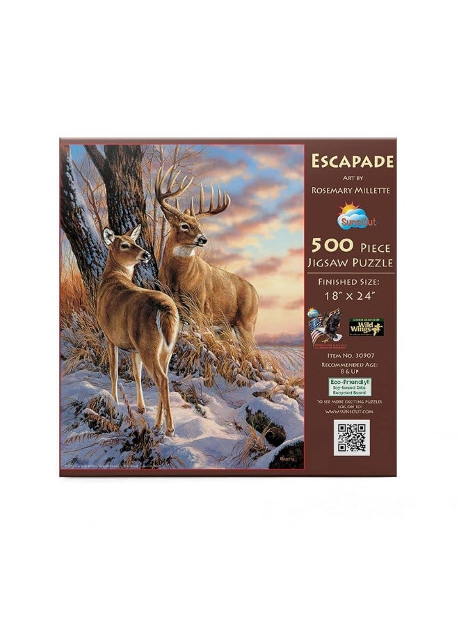 SUNSOUT INC - Escapade - 500 pc Jigsaw Puzzle by Artist: Rosemary Millette - Finished Size 18