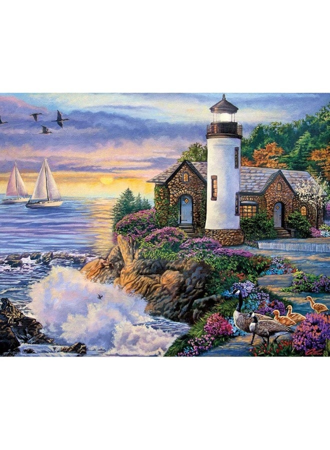 Bits and Pieces - 500 Piece Jigsaw Puzzle for Adults â€“ â€˜Perfect Dawnâ€™ 500 pc Large Piece Jigsaw Designed by Artist Laura Glen Lawson - 18â€ x 24â€