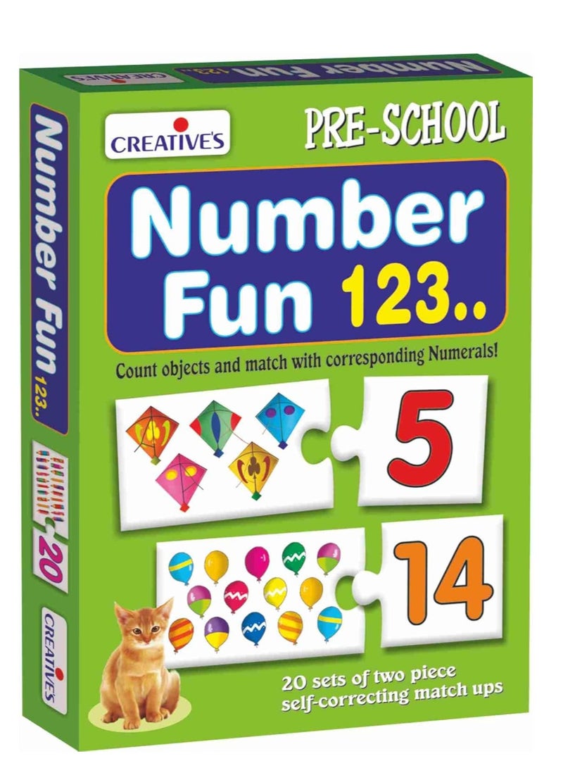 Creative's Number Fun 123...| Count & Learn Numbers 1 to 20 | Learn Numbers & How to Count | Number Recognition | Early Learning | Creative'...