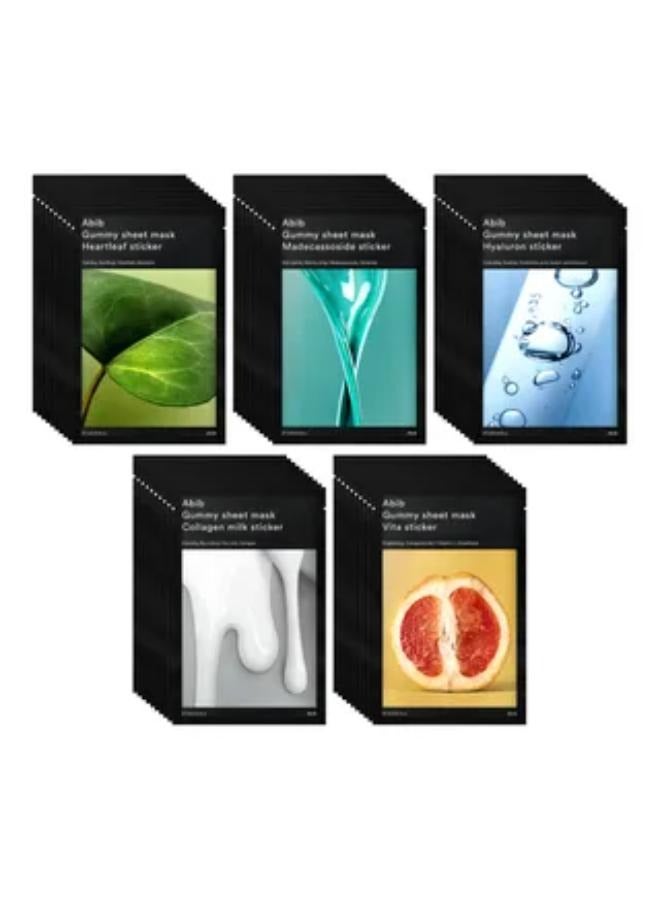 Gummy Sheet Mask Set Renewed - Vita Sticker