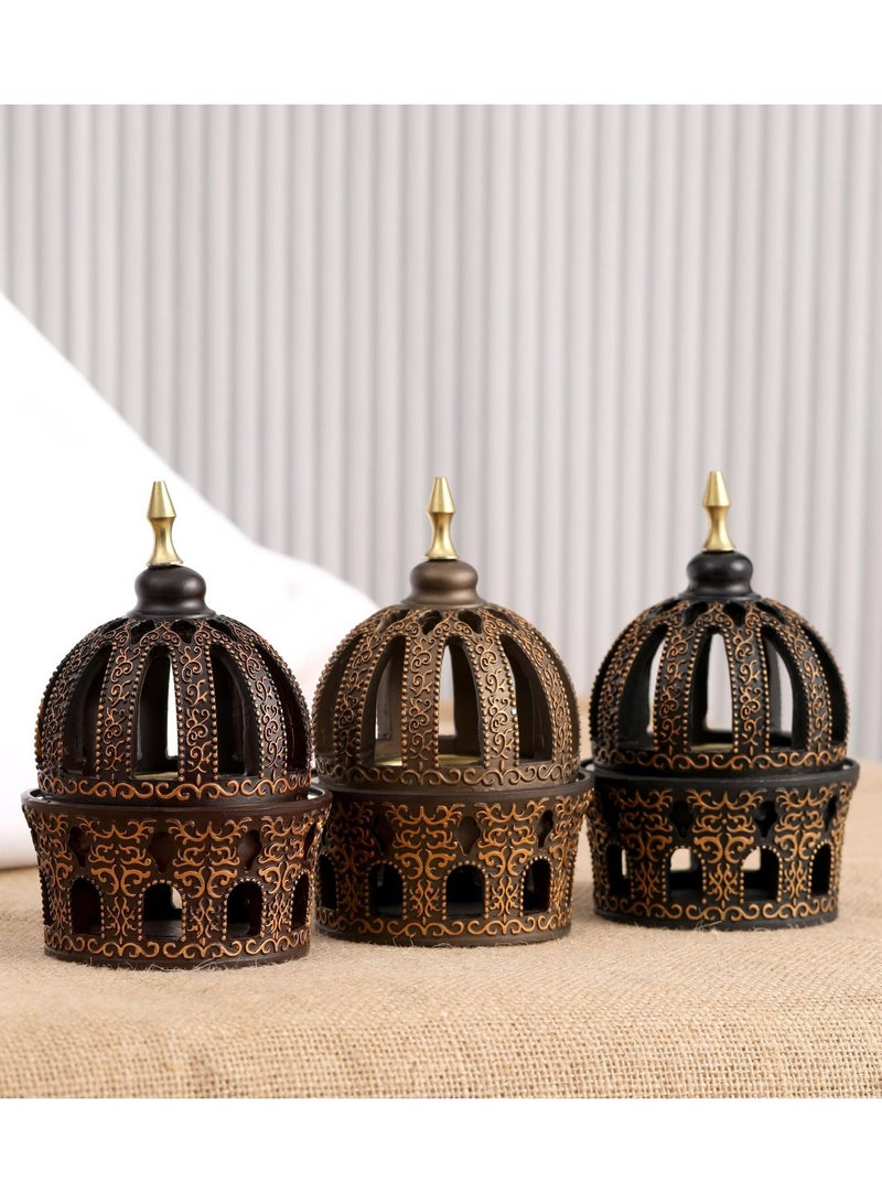 Charcoal Incense Burner & Bakhoor Burner Oud & Frankincense Resin Incense Burner For Weddings Birthdays Anniversaries Yoga Spa Aromatherapy & Home Decor