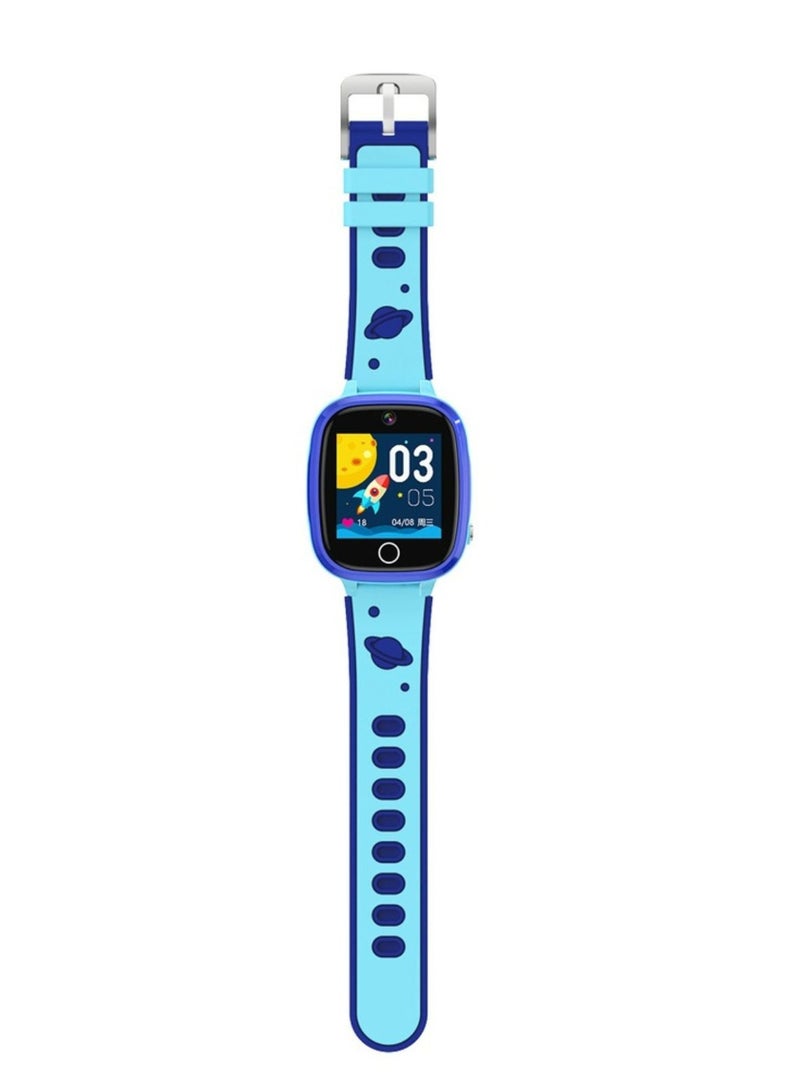 Blue 4G Kids GPS Smart Watch with Setracker 2 app - Blue