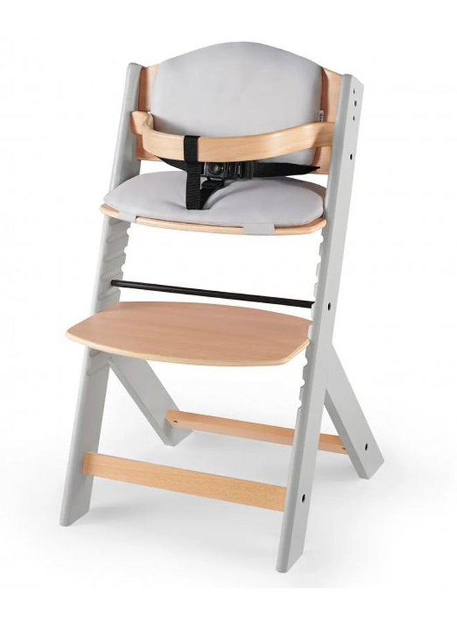 Enock Highchair With Pillow - Grey