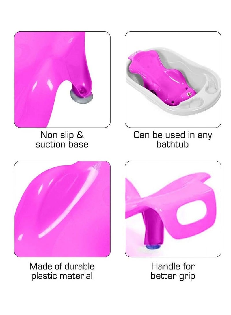 Sunbaby Buy 2 Get 1 (Sunbaby Splash Bathtub, Baby Sling with Powder Puff Free) - Pink/Yellow/White