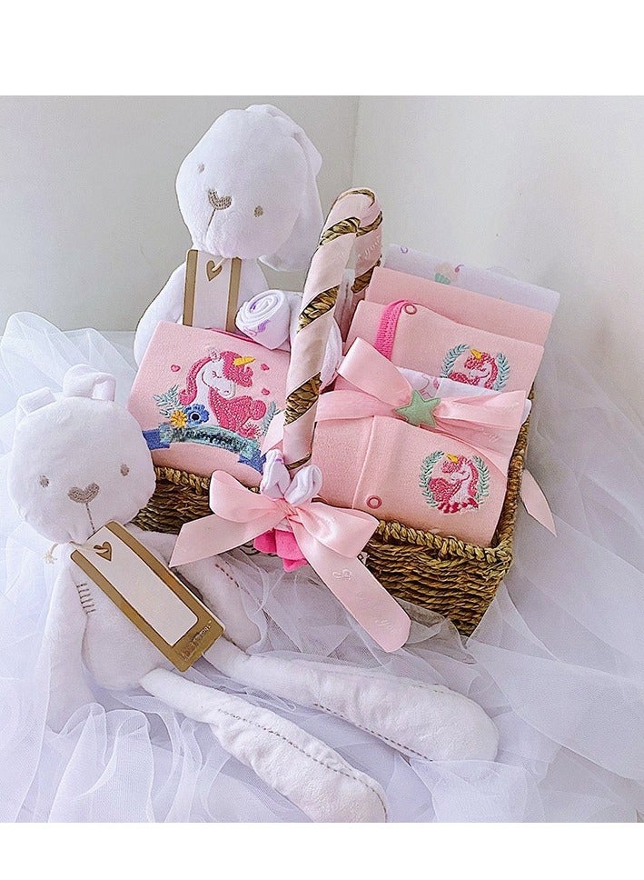 Newborn Baby Full Moon Clothing Gift Box Set