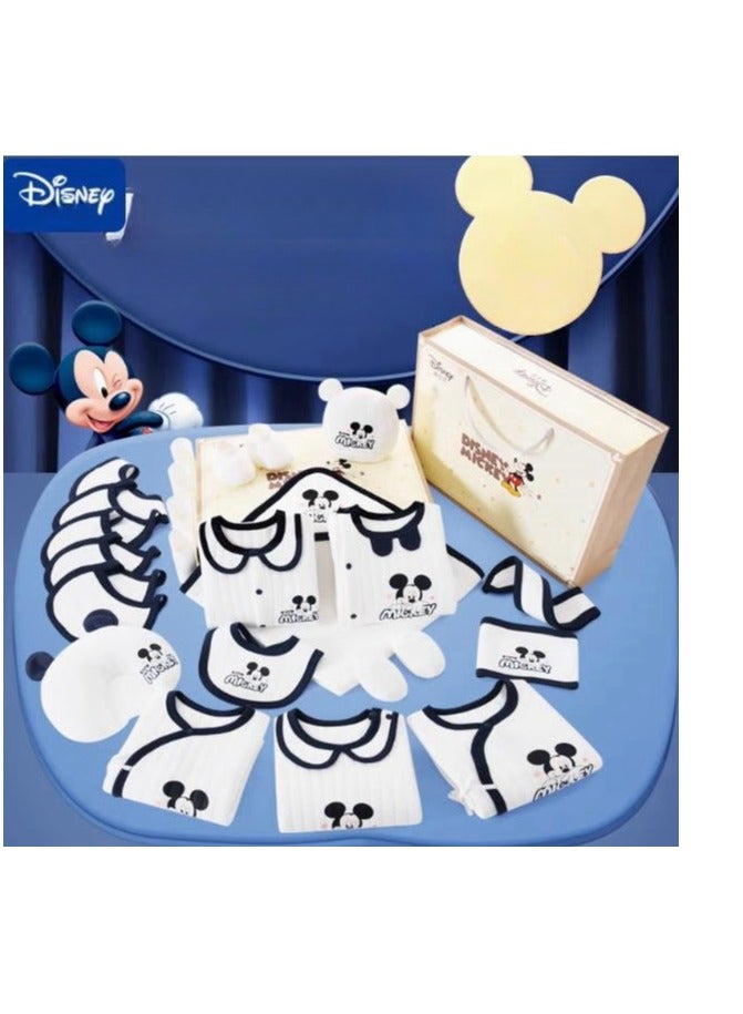 24 Piece Set - Newborn Baby Mickey Cartoon Clothes Gift Box Set