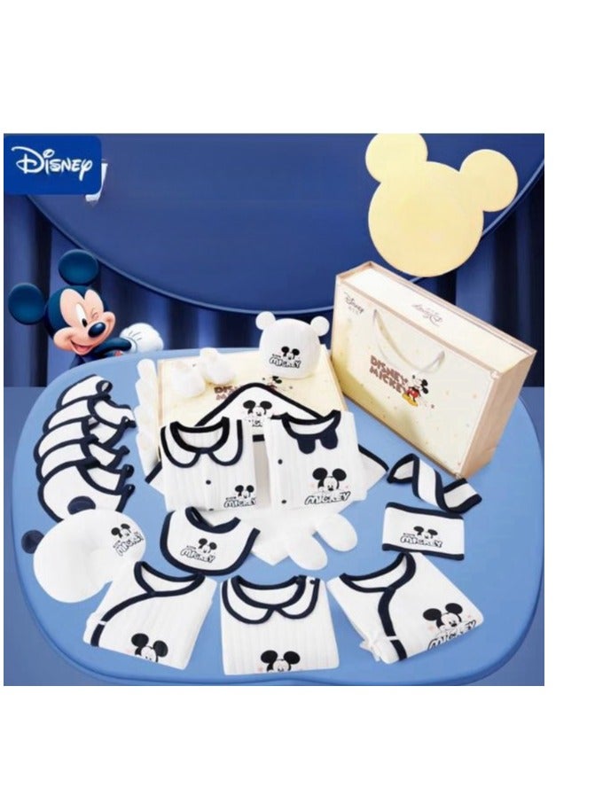 24 Piece Set - Newborn Baby Mickey Cartoon Clothes Gift Box Set