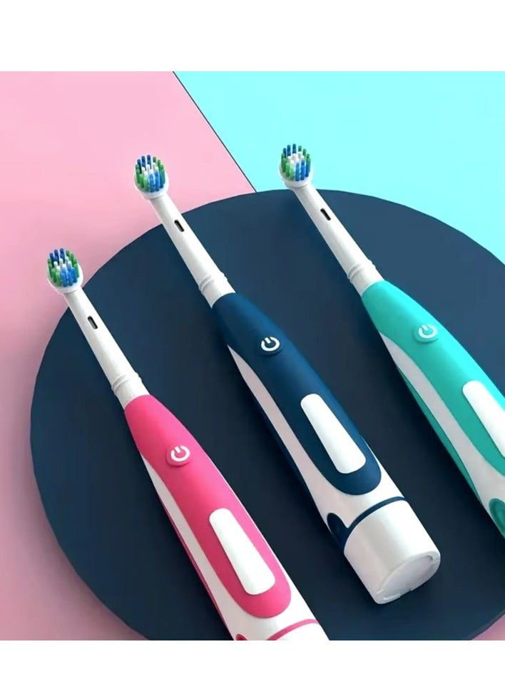 Power Toothbrush 6000rpm/min, for Teeth Whitening Quick Clean for a Bright Smile Pack of 2