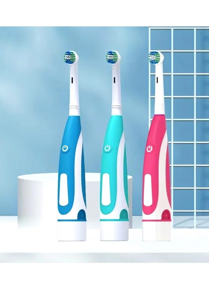 Power Toothbrush 6000rpm/min, for Teeth Whitening Quick Clean for a Bright Smile Pack of 2