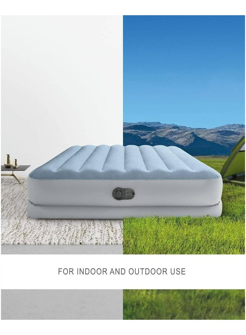 Air Mattress Comfort Airbed Twin Size with Fast Fill USB Pump