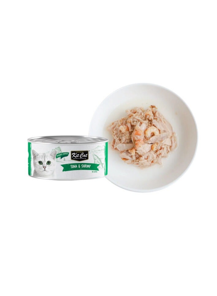 Kit Cat Deboned Tuna & Shrimp Toppers 80g